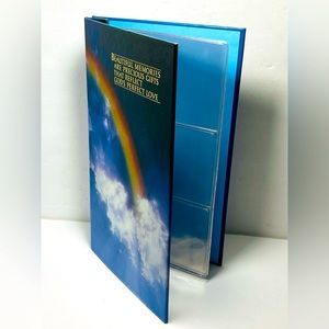 vintage hallmark foto album 1983  hold 24 pictures